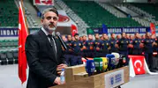 Bursa itfaiyesine 150 yeni kahraman: Görev başında can siperane mücadele dönemi başlıyor
