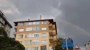 Ataşehir semalarında renk cümbüşü: Yağmurun ardından gelen görsel şölen