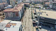 Malatya'da konteyner çarşılar tarihe karışırken geride kalan alanlar titizlikle temizleniyor