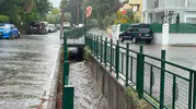 Marmaris'te beklenen yağışlı hava dalgası giriş yaptı