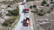 Kula'da ulaşım çilesi sona eriyor: 35 kilometrelik güzergahta sona yaklaşıldı