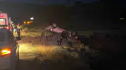 Otomobil hurdaya döndü ama o mucizevi şekilde yara almadan kurtuldu