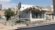 Cizre'de beton dökümü sırasında dehşet anları: 5 işçi enkaz altında kaldı