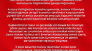Gençlerbirliği - Amed SF maçında tribünlere giriş için kritik kısıtlama kararı