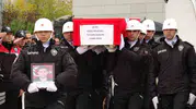 Van'daki acı kaza sonrası hüzünlü veda: Şehit polis memuru son yolculuğuna uğurlandı