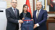 Safranbolu'nun gururu fırçasıyla zirveye yerleşti