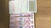 Samsun'da kumar baskını: İskambil kağıtları ve paralara el konuldu