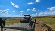 Kırçiçeği köyünde ulaşım çilesi bitiyor: Beton yol için düğmeye basıldı