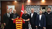 Kayserispor'dan Emniyet Müdürü Sinan Ergen'e nezaket ziyareti
