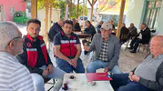 Uşak'ta tarladan sofraya uzanan yolculukta üreticiye yakın takip