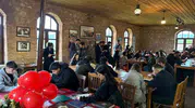 Atatürk'ün izinde bir gün: Üniversiteliler tarihi okulda Cumhuriyet ruhunu yaşattı
