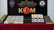 Çekerek'te kaçakçılık operasyonu: Tonlarca malzeme ele geçirildi