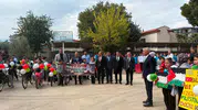 Sarıgöl'de gökyüzü Gazzeli çocuklar için renklendi: Uçurtmalar vurulmasın çağrısı