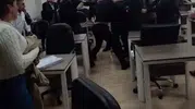 Silopi Belediye Meclisi'nde sular durulmadı: Toplantı salonunda şok eden kavga