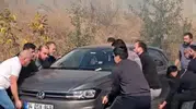 Edirne'de alevler evlere yaklaşınca mahalleli sokağa döküldü: Büyük dayanışma