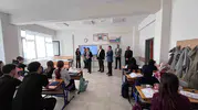 Çilimli'nin idarecileri gençlerin gelecek hayallerine ortak oldu