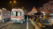 Beyciler Kavşağı'nda korkutan kaza: Motosiklet sürücüsü hastanelik oldu