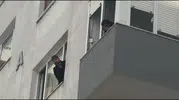 Kadıköy'de dehşet anları: 8 katlı binayı alevler teslim aldı