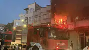 Nizip'te alevlerin sardığı evden mucizevi kurtuluş