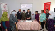 Bilecik'te gönül köprüleri kuruldu: Yaşlılarla oyunlar oynayıp pasta kestiler