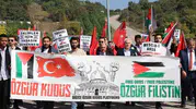 Düzce Üniversitesi kampüsünde vicdan nöbeti: Filistin için tek yürek oldular