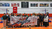 Sivas'ta gençlerin spor tutkusu salonlara taştı