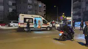 Niğde'de trafik kazası: Motosiklet sürücüsü hastanelik oldu
