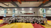 Salihli'de tatami üzerinde büyük heyecan: 300 sporcu ter döktü