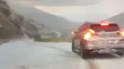 Malatya'da mevsim dışı sürpriz: Yollar bir anda kışa döndü
