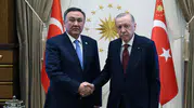 Külliye'de kritik diplomasi trafiği: Erdoğan'ın konuğu Ömüraliyev oldu