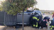 Tekirdağ'da dehşet anları: Otomobili içindeki çocukla kaçırdı, önüne gelene çarptı