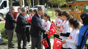 Madalyalı kahramanlar genç sporcularla aynı minderde: Vatan sevgisi elden ele taşınıyor