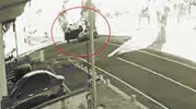 Çorlu'da korkutan kaza: Ticari taksi çarpışmanın şiddetiyle ters döndü