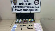 Dörtyol'daki baskında kumar masası suçüstü yakalandı