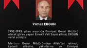Emniyet Teşkilatında hüzünlü veda: Eski Genel Müdür Yılmaz Ergun yaşamını yitirdi