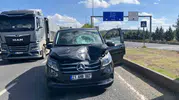 Silvan Bulvarı'nda korkunç kaza: Yaya metrelerce savruldu