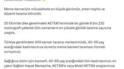 Erken teşhiste tarihi zirve: Bir günde binlerce kadına umut olundu