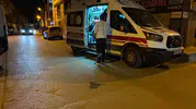 Eskişehir'de ara sokak kazası: Motosiklet sürücüsü yola savruldu
