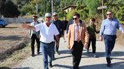 Marmaris'in zorlu coğrafyasında beton yol mesaisi: Başkan Ünlü sahaya indi