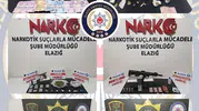 Elazığ sokaklarında zehir tacirlerine ağır darbe: 8 tutuklama