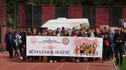 Kastamonu'da kuşaklar arası buluşma: Stadyumda sağlıklı yaşam için adım attılar