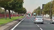 Talas Bulvarı'nda dehşet anları: Kask kamerası o korkunç çarpışmayı saniye saniye kaydetti
