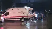 Bandırma'da dehşet anları: Tekerleği kopan otomobil karşı şeride uçtu