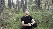 Sivas'ın yükseklerinde sislerin arasından belirdi: Ormanın hayaletiyle burun buruna geldi