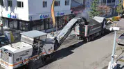 Kars'ta kış kapıya dayandı: Ekipler Kazımpaşa Caddesi'nde zamana karşı yarışıyor