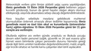 Düzce'de meteorolojik alarm: Okullar bir günlüğüne kapılarını kapattı