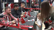 Gaziantep FK'da Çorum FK maçı öncesi moral depolama: Yıldızlar taraftarla buluştu
