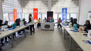 Malatyalı kadınlar dikiş makineleri başında kendi modalarını yaratıyor