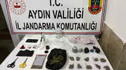 Nazilli'de sıradan bir evden çıkanlar şoke etti: Uyuşturucu tacirine jandarma baskını