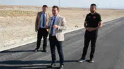 Sivrihisar'da ulaşım seferberliği: Mahalleleri birbirine bağlayan yolda sona doğru